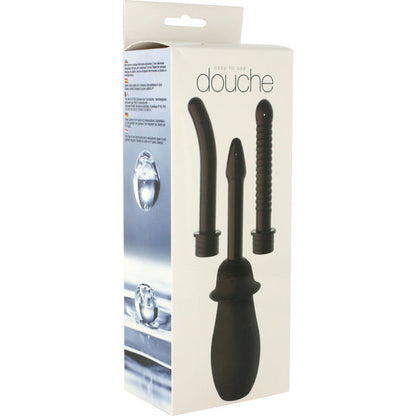 Seven Creations Anal Douche Kit – Verpackungsansicht des Analduschen-Sets mit drei verschiedenen Aufsätzen – erhältlich bei Evoria Care