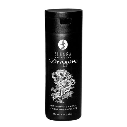 SHUNGA Naughtier Kit – schwarze Produktflasche mit weißem dekorativem Motiv und heller Beschriftung in einer weiteren aufrechten Einzelansicht – erhältlich bei Evoria Care