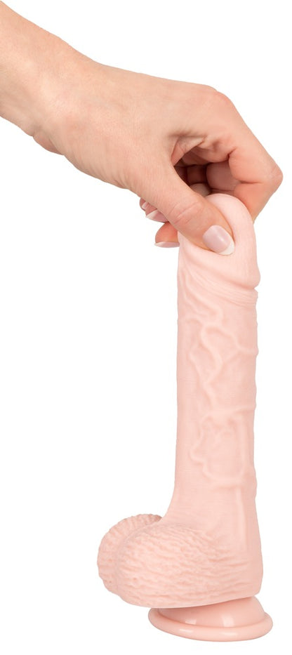 You2Toys Medical Silicone RC Thrusting Vibrator – Handhabungsansicht zur Darstellung von Größe und aufrechter Produktform – erhältlich bei Evoria Care