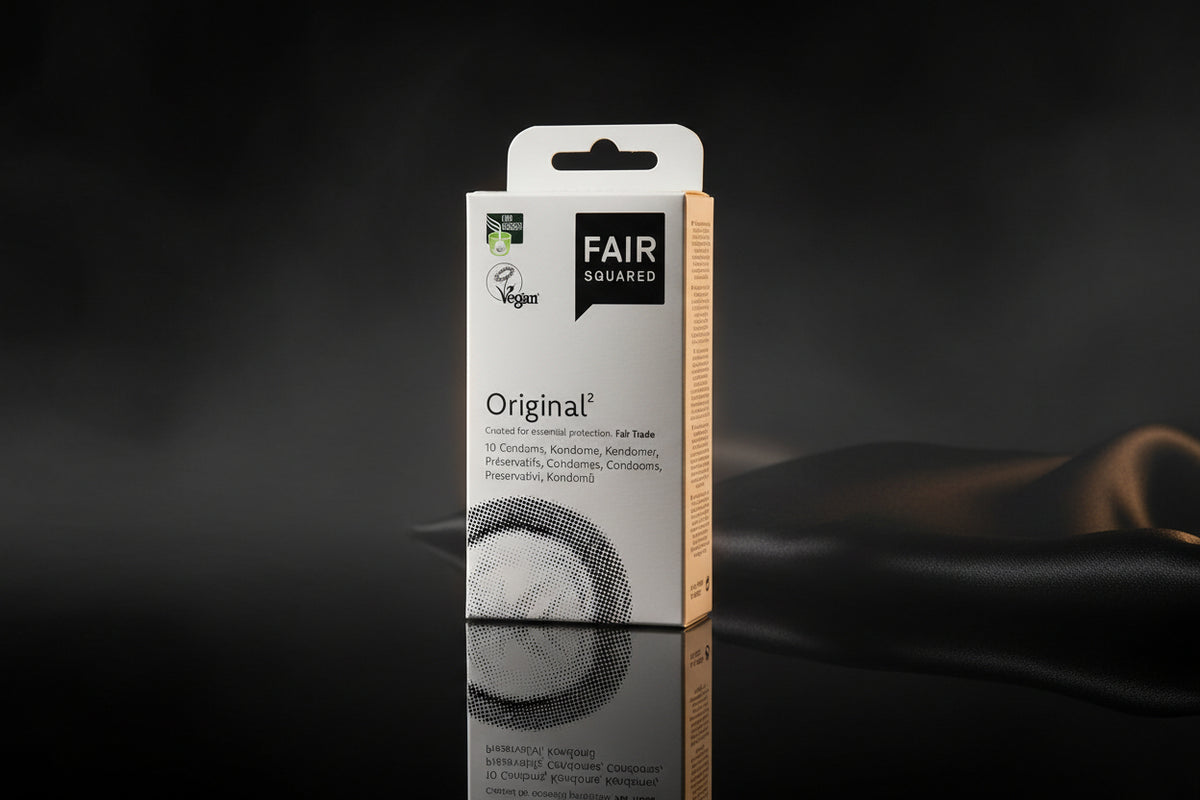 FAIR SQUARED Original Kondome aus nachhaltigem Naturkautschuklatex