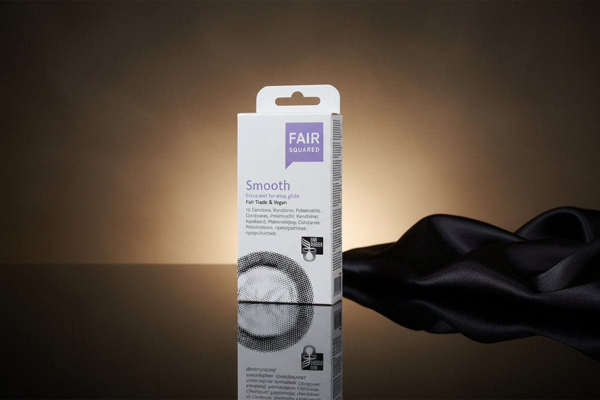 FAIR SQUARED Smooth Kondome - extra feucht, sicher und flexibel