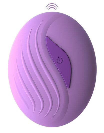 Fantasy For Her G-Spot Stimulate-Her Fernbedienung in Vorderansicht mit ergonomischer ovaler Form