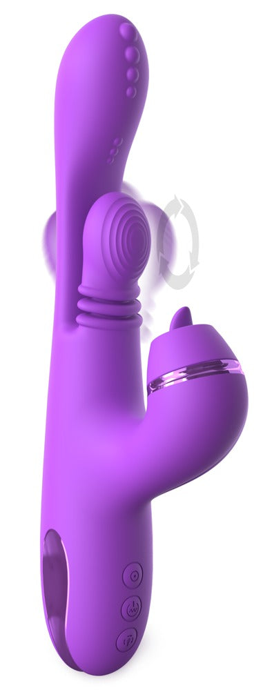 Rückansicht des Fantasy For Her IntiMotion Pulse Pro mit ergonomischer Form und Bedienelementen