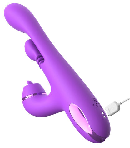 Wiederaufladbarer Fantasy For Her IntiMotion Pulse Pro mit USB-Ladekabel