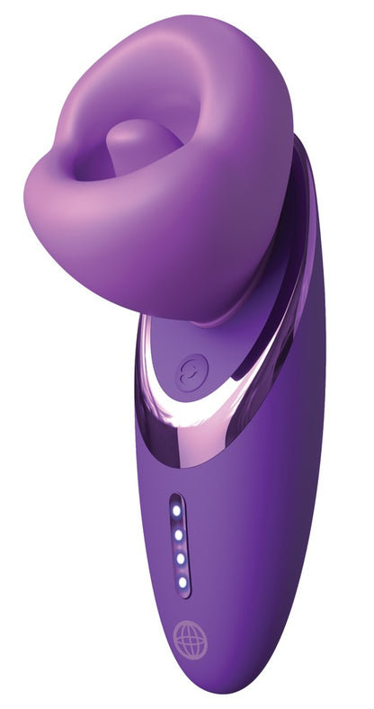 Fantasy For Her Pleasure Sucker in Vorderansicht mit weicher Saugschale und ergonomischem Griff