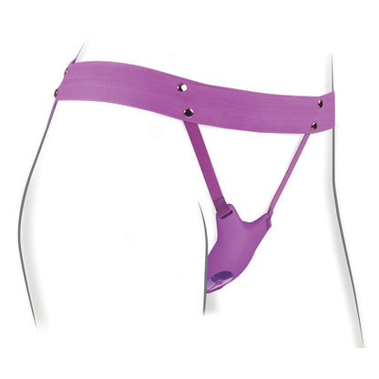 Fantasy For Her Ultimate Butterfly in Trageansicht mit körpernah sitzendem Stretch-String