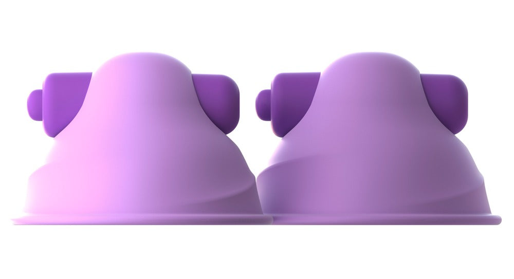 Fantasy For Her Vibrating Nipple Suck-Hers in Lila in Hauptansicht mit zwei weichen Silikon-Saugglocken und integrierten Vibratoren