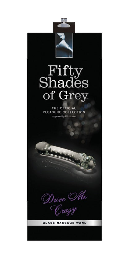 Fifty Shades of Grey Drive Me Crazy Glas Massage Wand Verpackung
