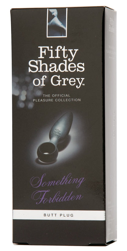 Produktverpackung des Fifty Shades of Grey Butt Plugs Something Forbidden