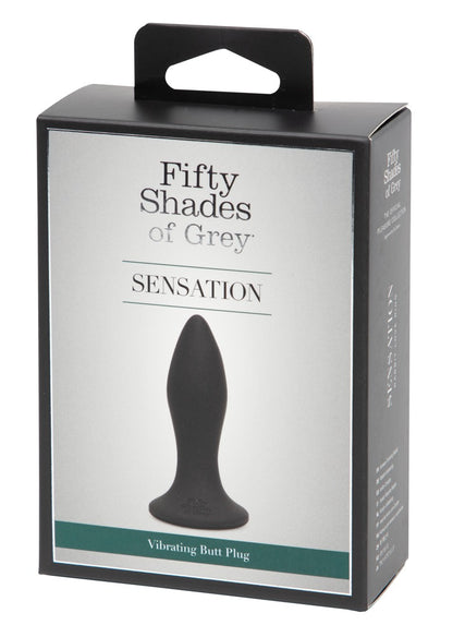Verpackung des Sensation Vibrating Butt Plug von Fifty Shades of Grey
