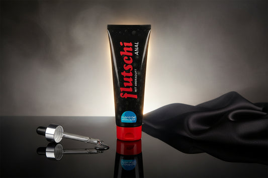 Flutschi Anal Gleitgel 80 ml Tube Vorderansicht