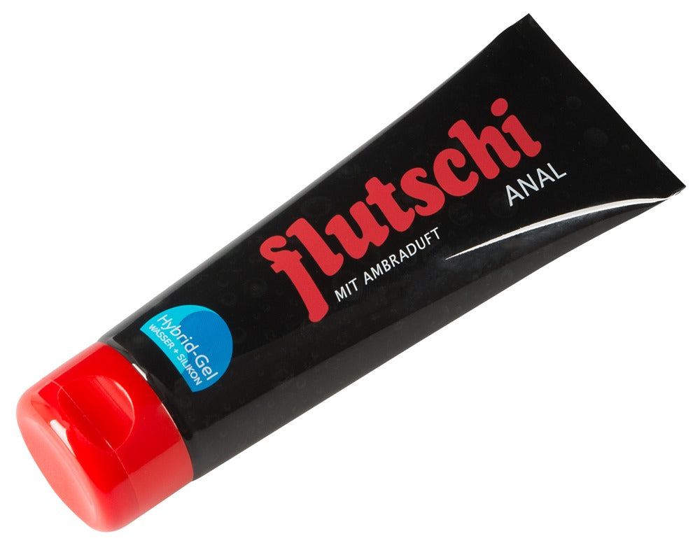 Flutschi Anal Gleitgel 80 ml Tube Seitenansicht
