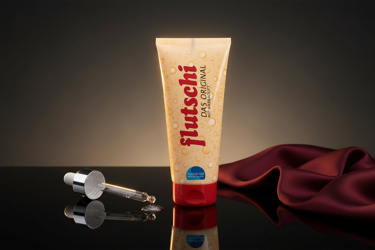 Flutschi Original Gleitgel auf Wasser- und Silikonbasis für Intimität