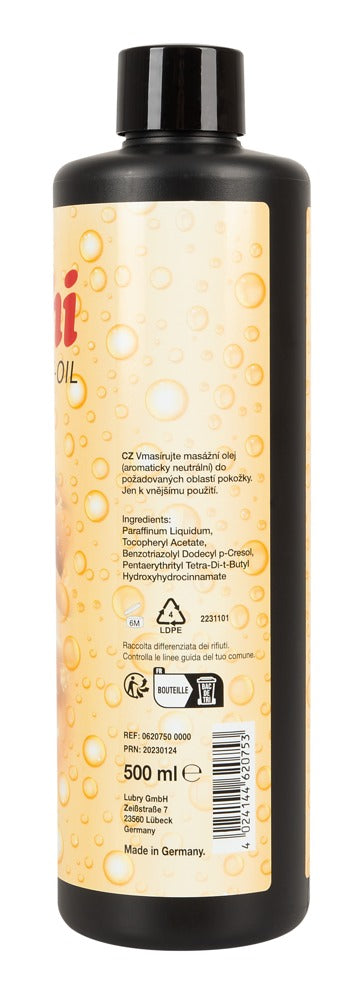 Flutschi Orgy Oil Ganzkörperöl 500 ml Detailansicht Verpackung