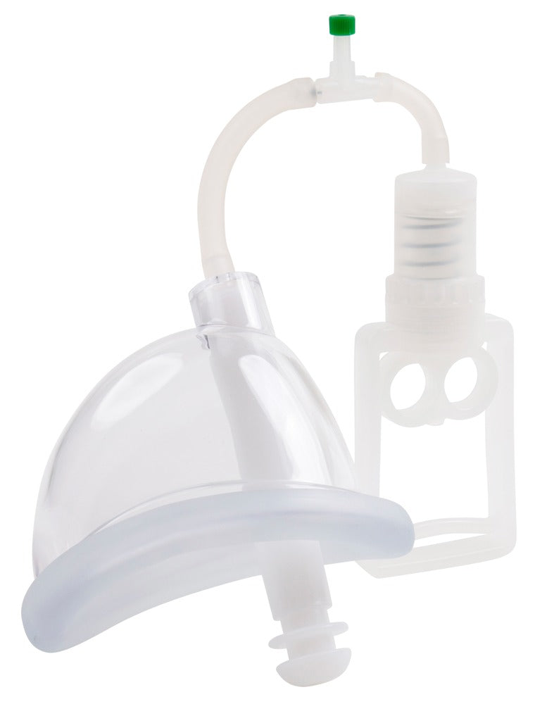 FRÖHLE SOLO EXTREME PROFESSIONAL Vaginapumpe mit transparenter Saugglocke und angeschlossenem Pumpensystem