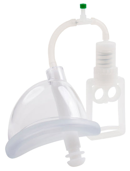 FRÖHLE SOLO EXTREME PROFESSIONAL Vaginapumpe mit transparenter Saugglocke und angeschlossenem Pumpensystem