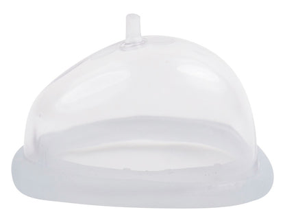 Transparente Saugglocke des FRÖHLE VP006 Vaginasaugers in der Detailansicht
