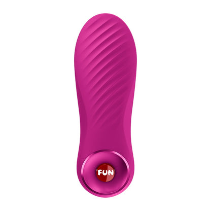 FUN FACTORY BIJOU Mini-Vibrator in Pink mit strukturierter Oberfläche in der Vorderansicht