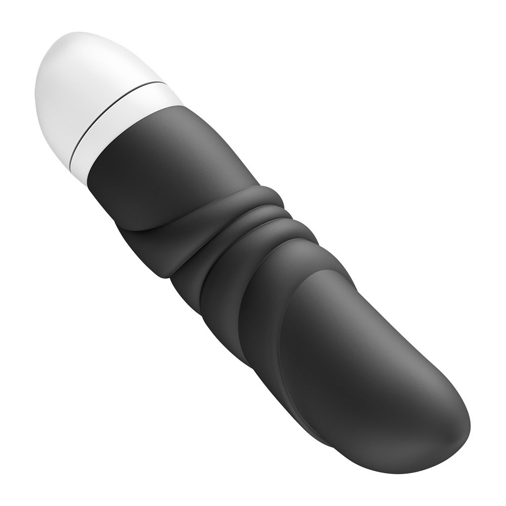 FUN FACTORY JAM Mini-Vibrator in Schwarz in schräger Produktansicht