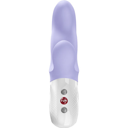 FUN FACTORY MISS BI Rabbit-Vibrator in Lila mit Stimulationsarm in der Vorderansicht