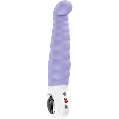 FUN FACTORY PATCHY PAUL G-Punkt-Vibrator in Helllila mit strukturierter Form in der Vorderansicht