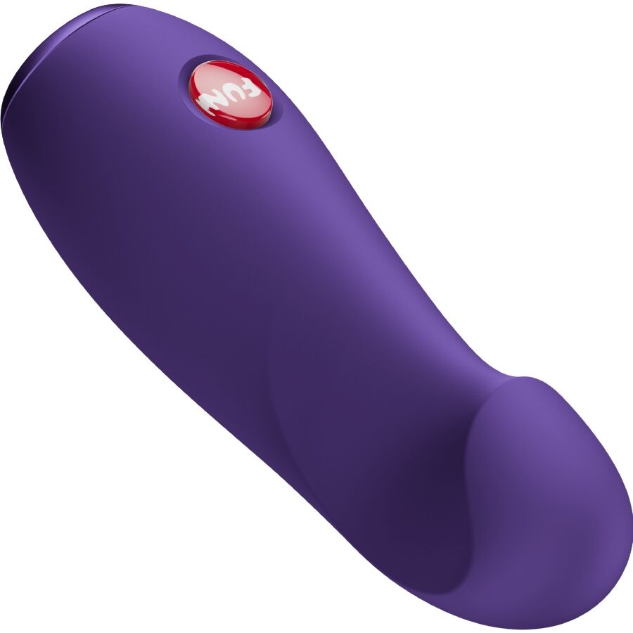 FUN FACTORY STELLA kompakter Bullet-Vibrator in Lila mit ergonomisch geschwungener Form in der Seitenansicht