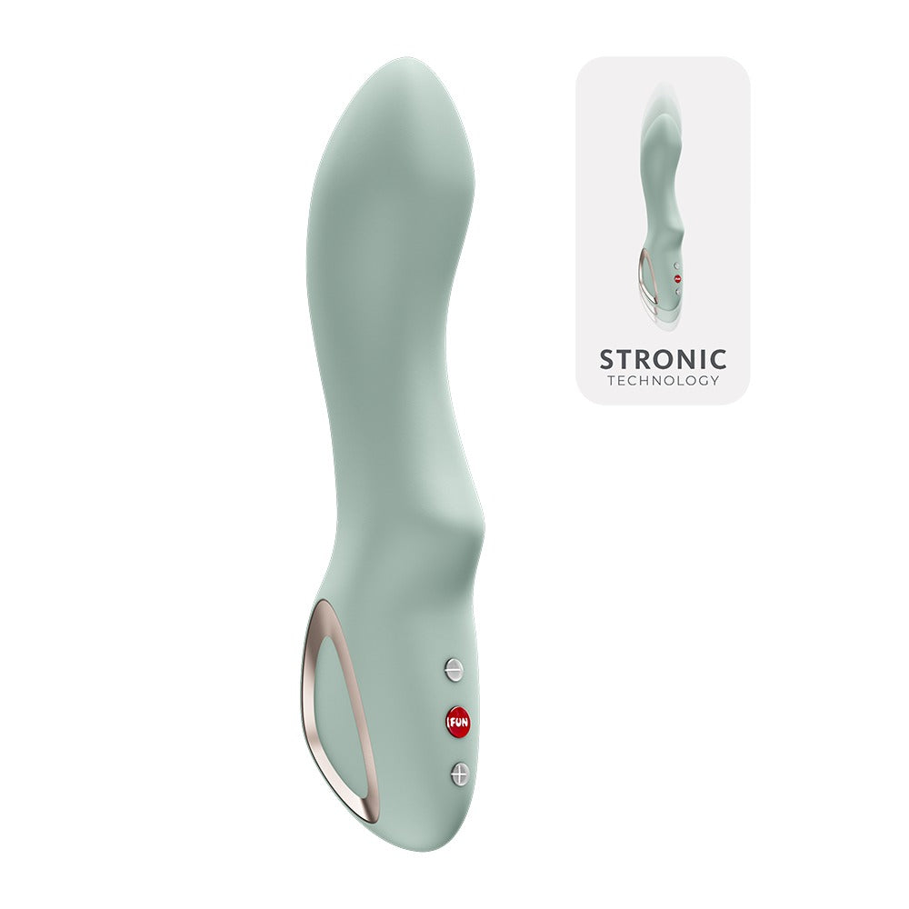 FUN FACTORY STRONIC DIVE G-Punkt-Pulsator in Mint mit Stoßfunktion in der Gesamtansicht