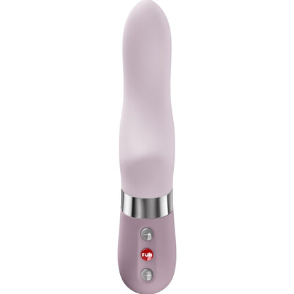 FUN FACTORY STRONIC OCEANIA G-Punkt-Pulsator in Soft Pink – Frontansicht mit geschwungenem Schaft, konturierter Spitze und sichtbaren Bedienelementen