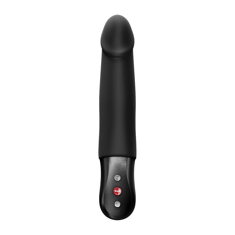 FUN FACTORY STRONIC REAL Premium-Pulsator in Schwarz in der Vorderansicht