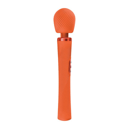 FUN FACTORY VIM Premium Wand-Massager in Orange in der Vorderansicht