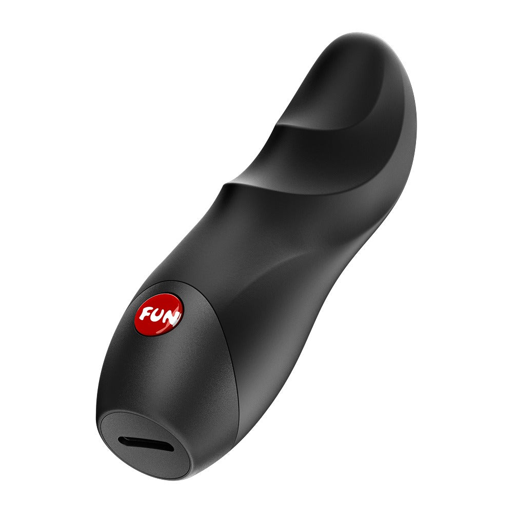 FUN FACTORY VIOLA Mini-Vibrator in Schwarz in schräger Produktansicht