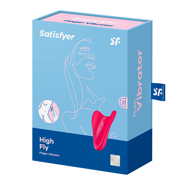 HIGH FLY FINGERVIBRATOR FUCHSIA - Produktansicht 4