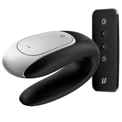 DOUBLE FUN PARTNER VIBRATOR SCHWARZ - Produktansicht 2