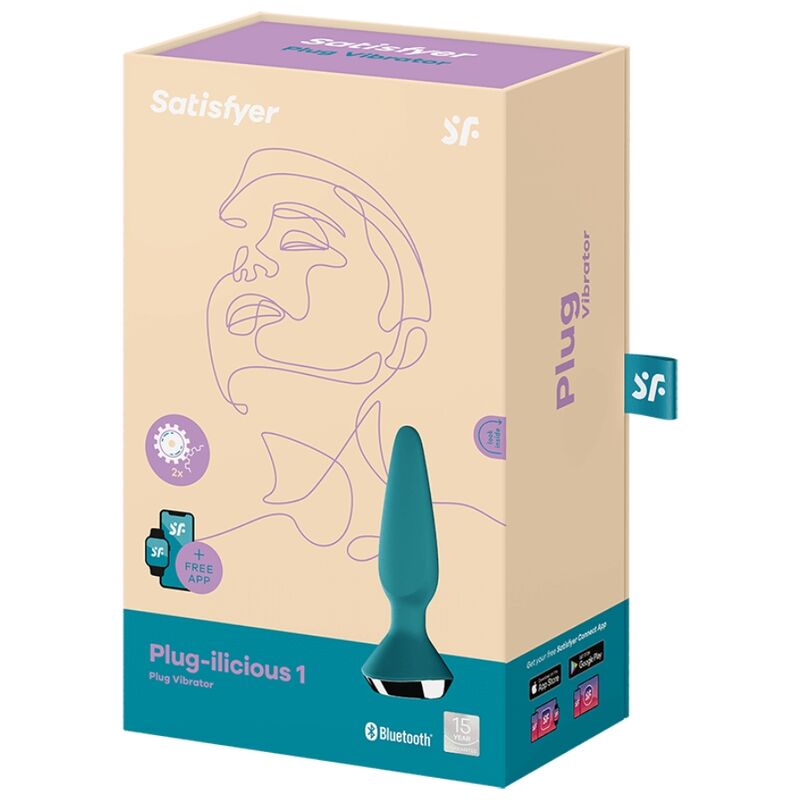 PLUG ILICIOUS 1 PLUG VIBRATOR GRÜN - Produktansicht 5