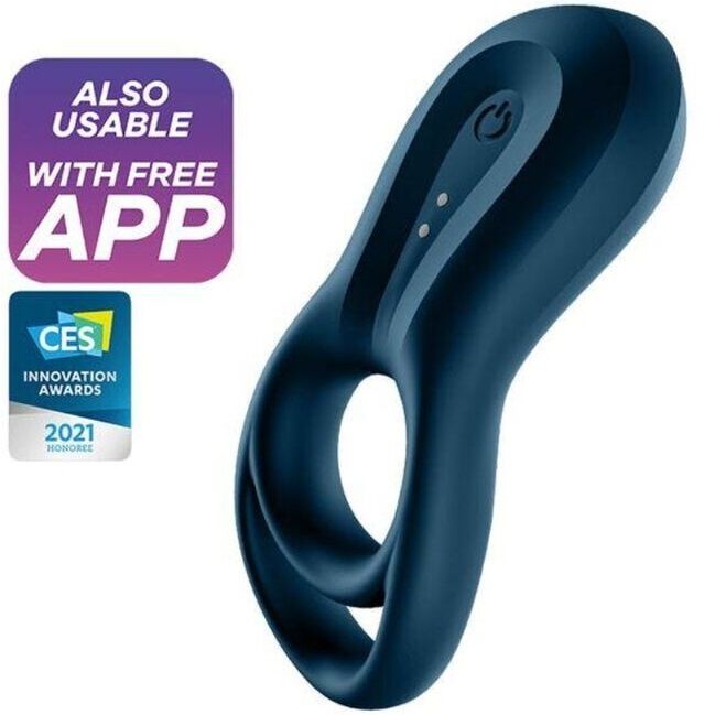EPIC DUO RINGVIBRATORAPP BLAU - Produktansicht 1