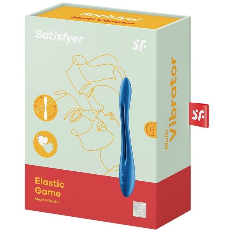 ELASTIC GAME MULTI VIBRATOR BLAU - Produktansicht 4