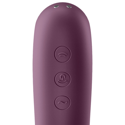DUAL KISS AIR PULSE VIBRATOR WEINROT - Produktansicht 3