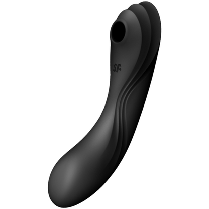 CURVY TRINITY 4 AIR PULSE VIBRATOR SCHWARZ - Produktansicht 1