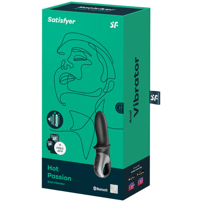 HOT PASSION ANAL VIBRATOR APP SCHWARZ - Produktansicht 4