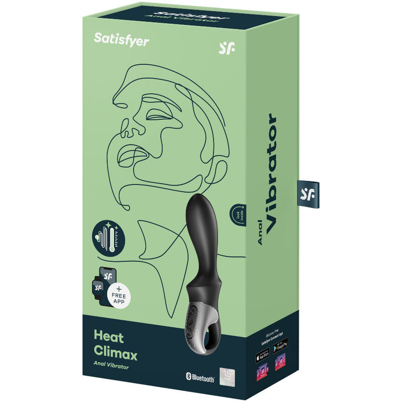 HEAT CLIMAX ANAL VIBRATOR APP SCHWARZ - Produktansicht 4