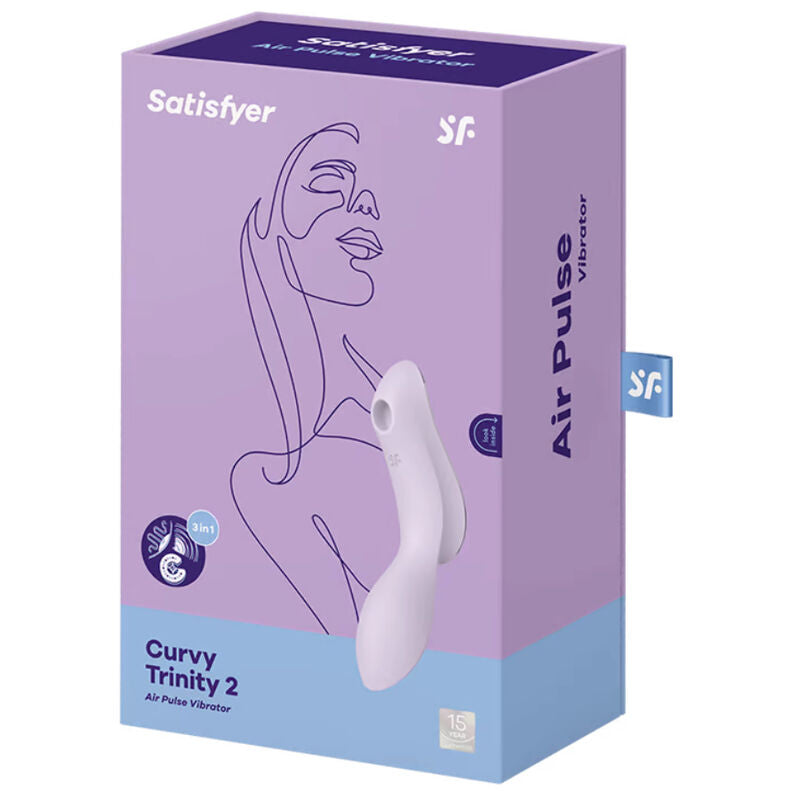 CURVY TRINITY 2 AIR PULSE VIBRATOR - Produktansicht 8