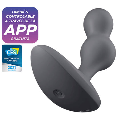 DEEP DIVER VIBRATING PLUG APP GRAU - Produktansicht 1