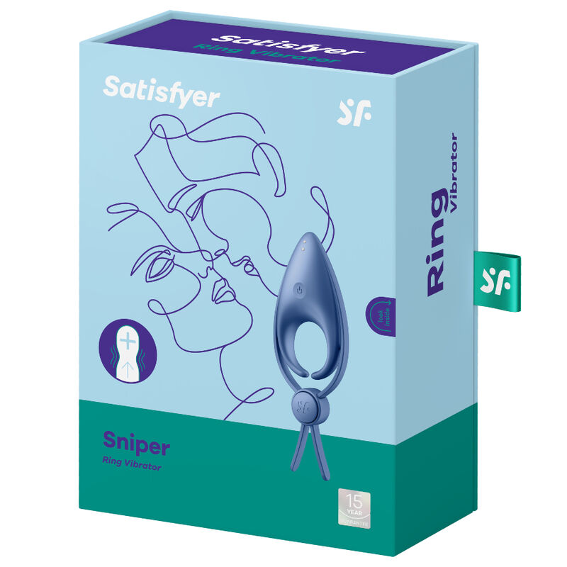 SNIPER RINGVIBRATOR BLAU - Produktansicht 3