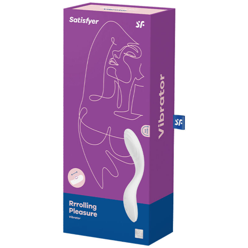 RRROLLING PLEASURE GSPOT VIBRATOR WEISS - Produktansicht 5