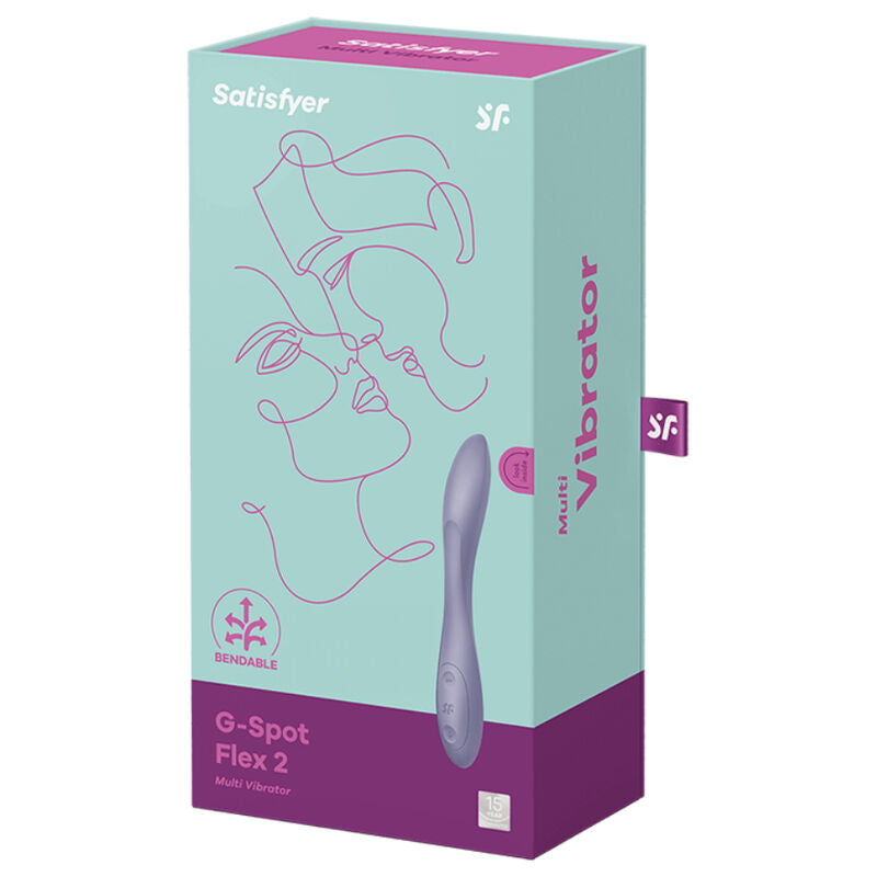 G-SPOT FLEX 2 MULTI VIBRATOR LILA - Produktansicht 4