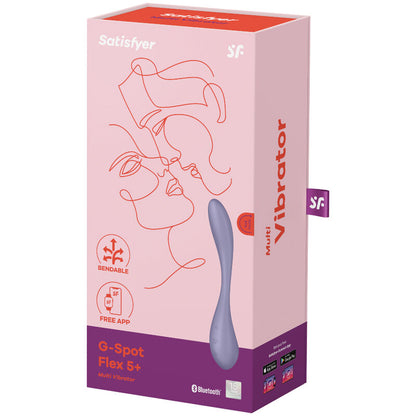 G-SPOT FLEX 5 MULTI VIBRATOR LILA - Produktansicht 5