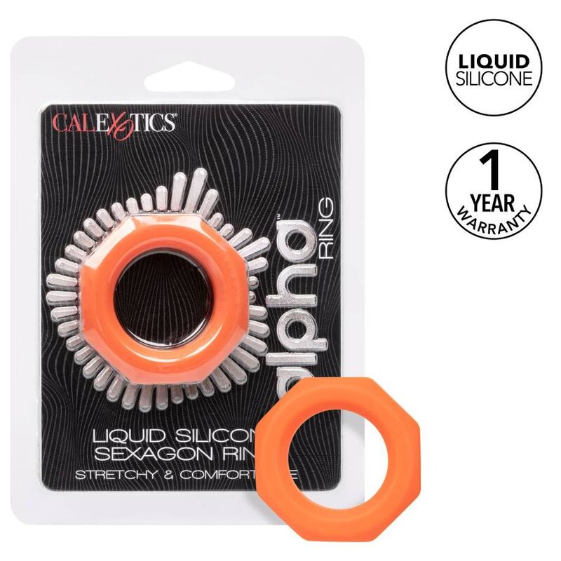 ALPHA SEXAGON RING ORANGE - Produktansicht 3