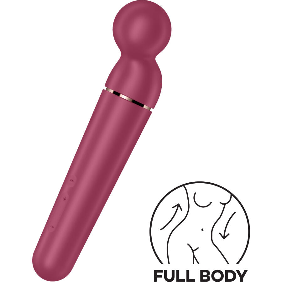 PLANET WAND-ER VIBRATOR MASSAGER BERRY - Produktansicht 5