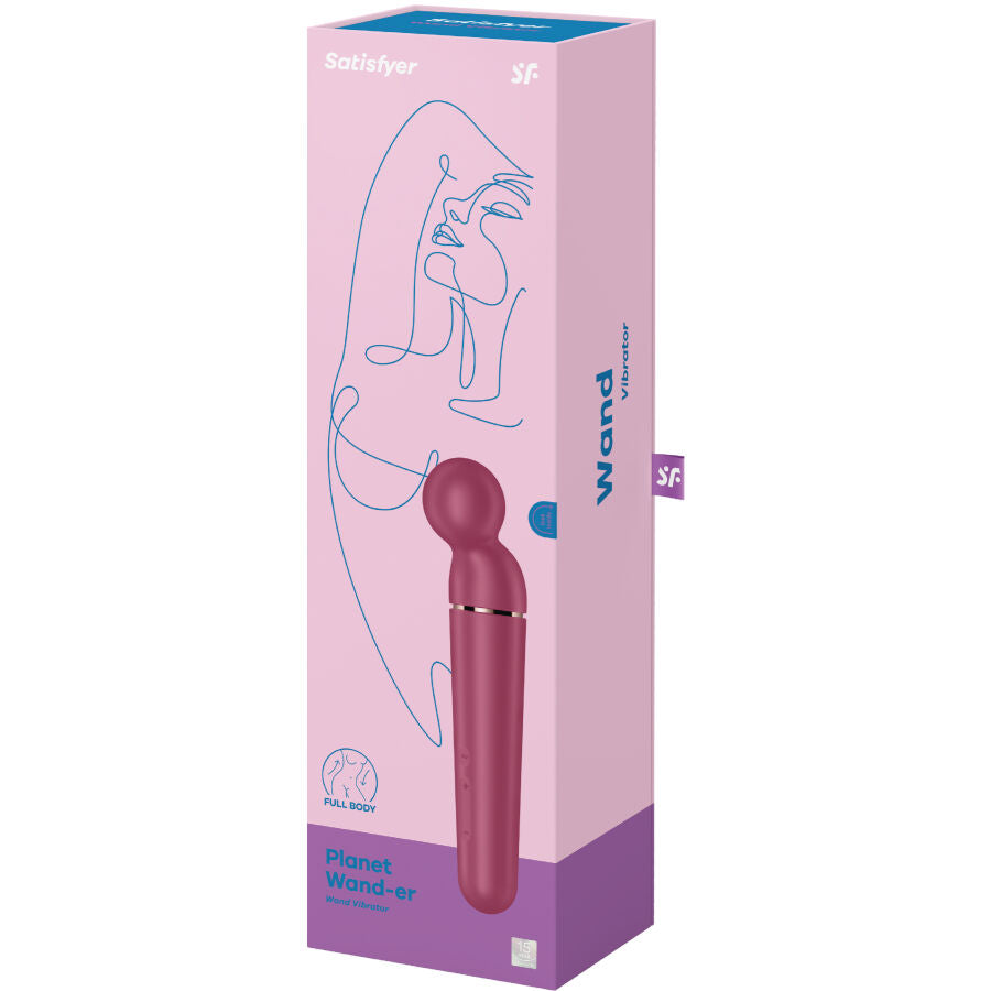 PLANET WAND-ER VIBRATOR MASSAGER BERRY - Produktansicht 6