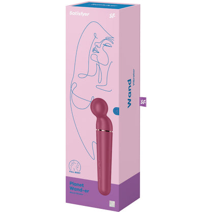 PLANET WAND-ER VIBRATOR MASSAGER BERRY - Produktansicht 6